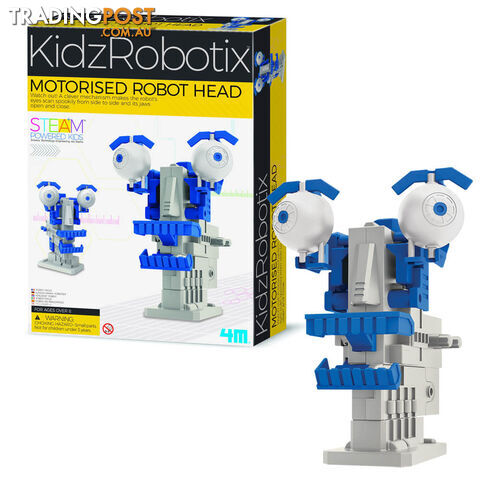 KidzRobotix Motorised Robot Head - KRMRH01 - 4893156034120