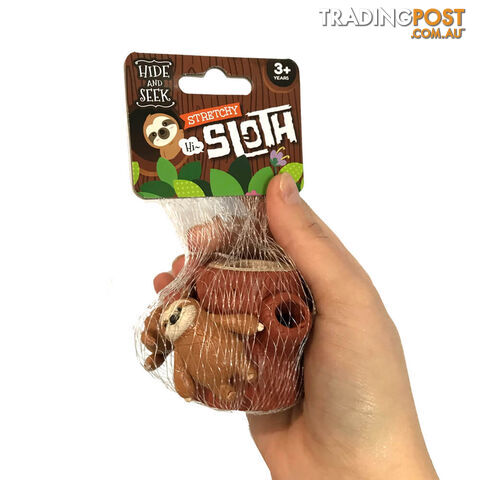 Stretchy Sloths with Tree Stump - SSWTS01 - 9319374050780