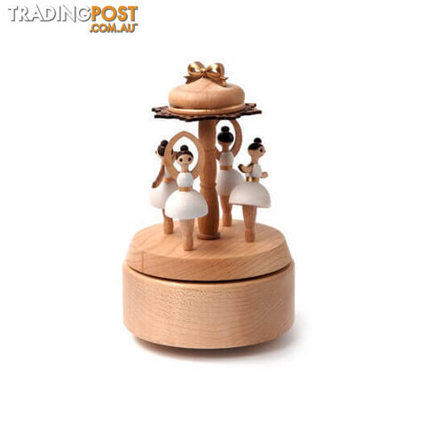 Ballerina Wooden Musical Box - BLL09 - 4711717160869