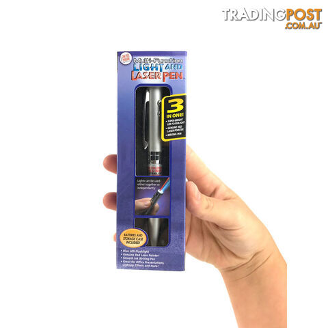 Multi-Function Light and Laser Pen - MLT02 - 9318051087484