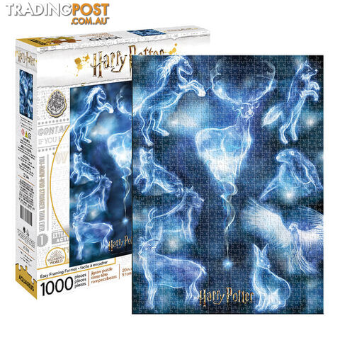 Harry Potter Patronus 1000pc Jigsaw Puzzle - HPP1000pcJSP - 840391137455