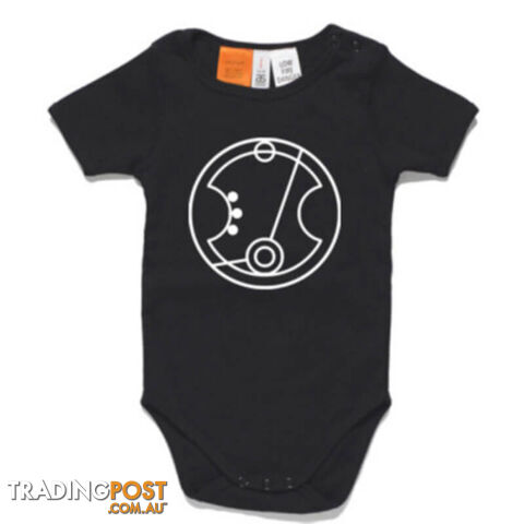 Gallifreyan Name Onesie Baby - DWGNOB