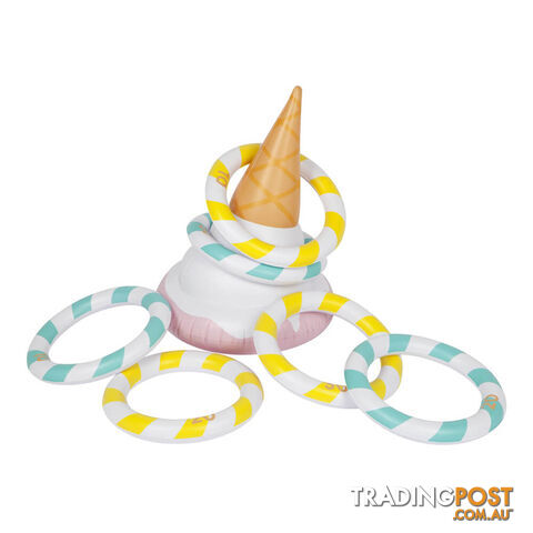 Ice Cream Inflatable Ring Toss Game - ICINFLRTG01 - 9339296040027
