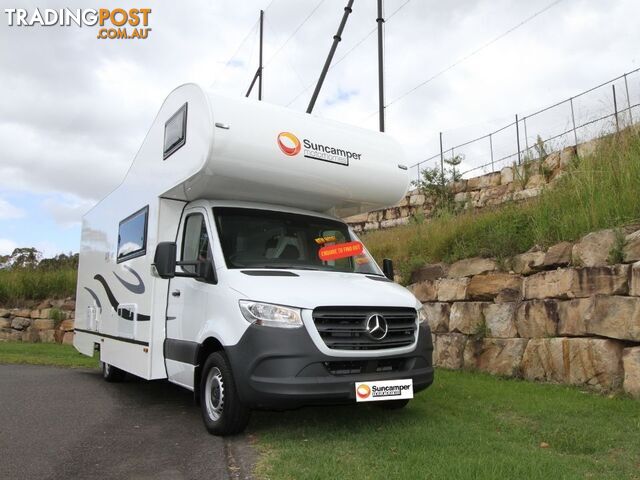 2020 SUNCAMPER SAXBY F-SERIES 5 BERTH-AUTOMATIC MERCEDES DEMO