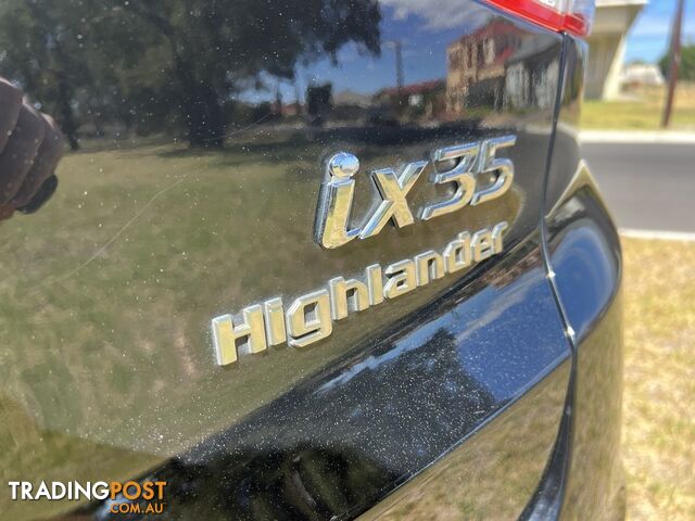 2013 HYUNDAI IX35 HIGHLANDER (AWD) LM SERIES II WAGON