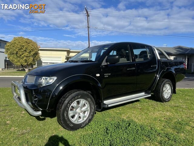 2012 MITSUBISHI TRITON GLX (4X4) MN MY12 DOUBLE CAB UTILITY