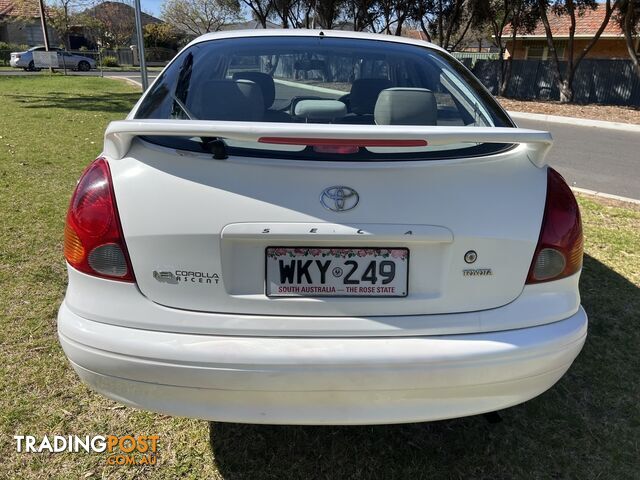 2000 TOYOTA COROLLA ASCENT SECA AE112R LIFTBACK