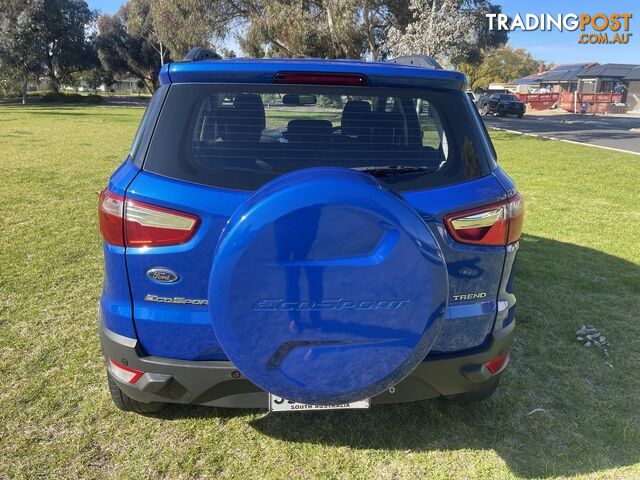 2016 FORD ECOSPORT TREND BK WAGON