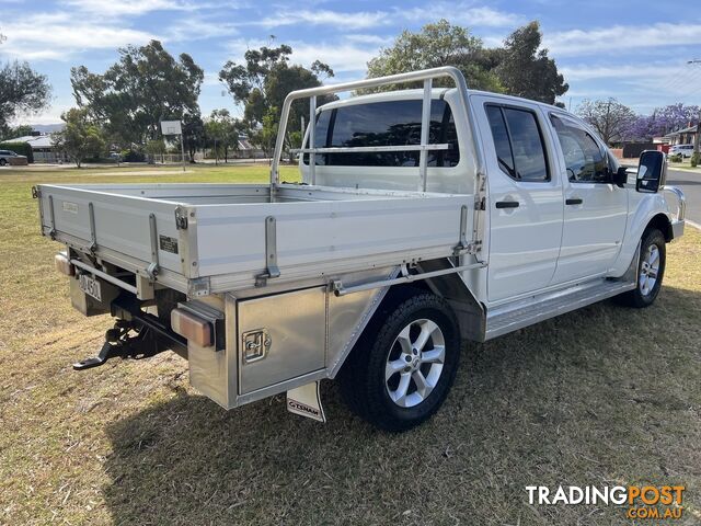 2012 NISSAN NAVARA ST-X 550 (4X4) D40 MY12 DUAL CAB UTILITY