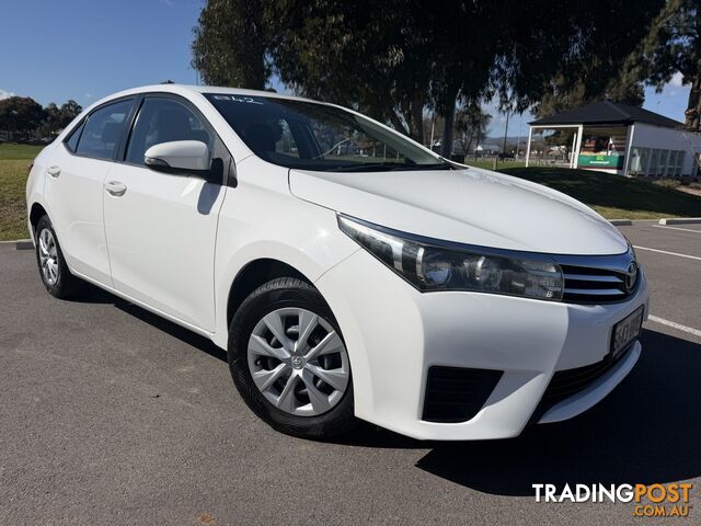 2016 TOYOTA COROLLA ASCENT ZRE172R SEDAN