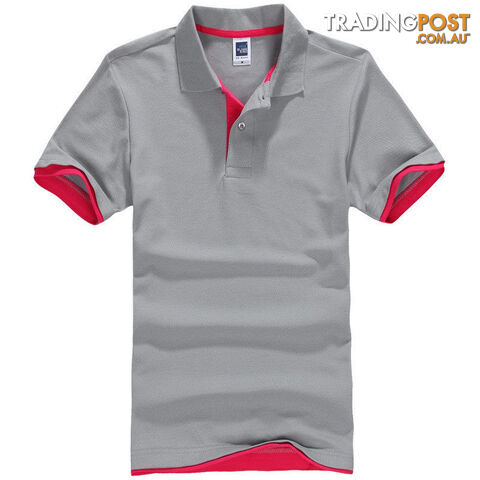 Custom Afterpay 6 / MMen's Brand Polo Shirt For Men Polos Men Cotton Short Sleeve shirt Brands jerseys golftennis