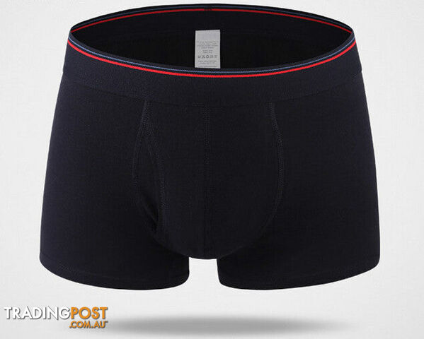 Custom Afterpay Black / MFashion Men's Boxers Shorts Mr Large Size Boxers Man Best Cotton Plus Size Panties Fat Trunk Male Panties