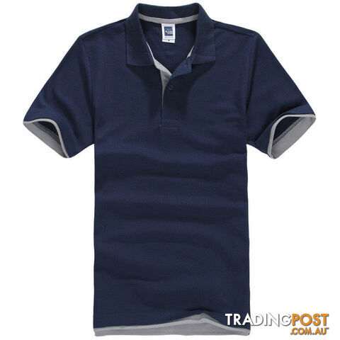 Custom Afterpay 4 / XXLMen's Brand Polo Shirt For Men Polos Men Cotton Short Sleeve shirt Brands jerseys golftennis