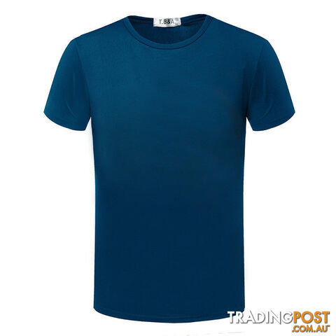 Custom Afterpay TX95 Blue / ASIA Size XLFashion Brand T shirt Men's Shorts Sleeve O-neck male Tops Tees Casual T-shirt For Man TX80-An-R1