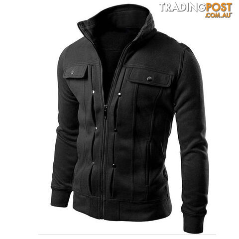 Custom Afterpay Black / XXXLBrand Clothing Bomer Jacket Causal Men's Coat Zipper Tracksuit Jacket Mens jackets and coats Jaqueta Masculina