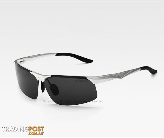 Custom Afterpay SilverAluminum Magnesium Men's Polarized Sun glasses Night Vision Mirror Male Eyewear Sunglasses Goggle Oculos For Men 6502