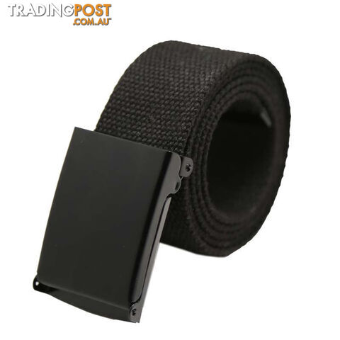 Custom Afterpay BlackMen Belt Fashion Unisex Army Tactical Waist Belt Jeans Male Casual Luxury Canvas Webbing Waistband