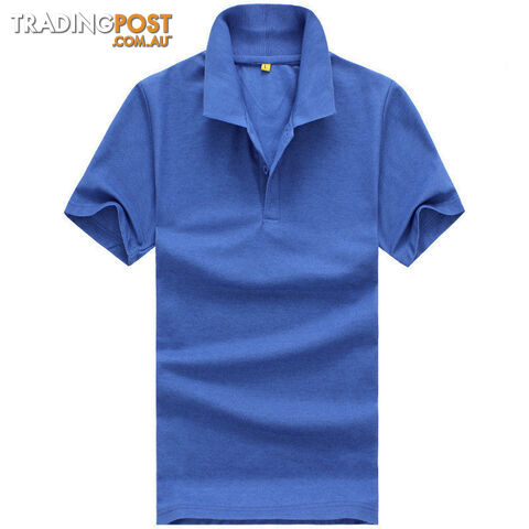 Custom Afterpay YL0312 / XXLMen solid polo shirt Clothing short Tees for style casual tops YL03