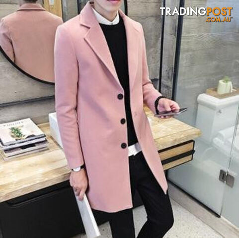 Custom Afterpay pink / Lcoats men's jacket fashion/men's clothing/badges design/leisure coat jacket