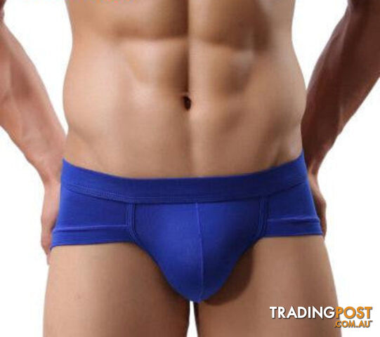 Custom Afterpay Blue / LAmazing Men Underwear Men's Briefs Soft Underpants 5Colors