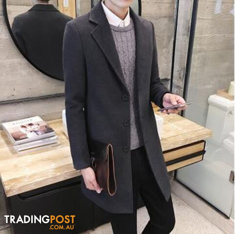 Custom Afterpay dark grey / Mcoats men's jacket fashion/men's clothing/badges design/leisure coat jacket