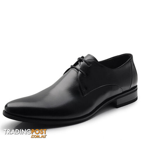 Custom Afterpay Black / 7100% Genuine Leather Men Dress Shoes Luxury Men's Business Casual Shoes Classic Gentleman Shoes Brand TAIMA 38-45