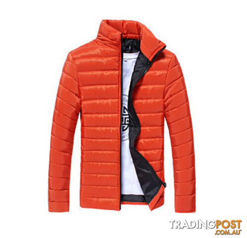 Custom Afterpay Orange / LMens Jackets Coats Casual Jacket Men Clothes Cotton Denim Jacket Solid Zipper Coat Men Bomber Jacket