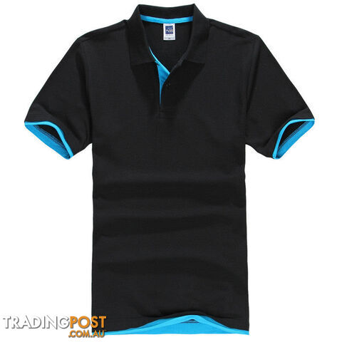 Custom Afterpay 3 / XLMen's Brand Polo Shirt For Men Polos Men Cotton Short Sleeve shirt Brands jerseys golftennis