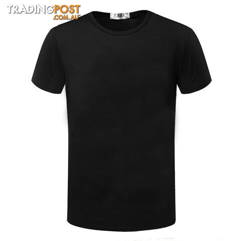 Custom Afterpay TX95 Black / ASIA Size MFashion Brand T shirt Men's Shorts Sleeve O-neck male Tops Tees Casual T-shirt For Man TX80-An-R1