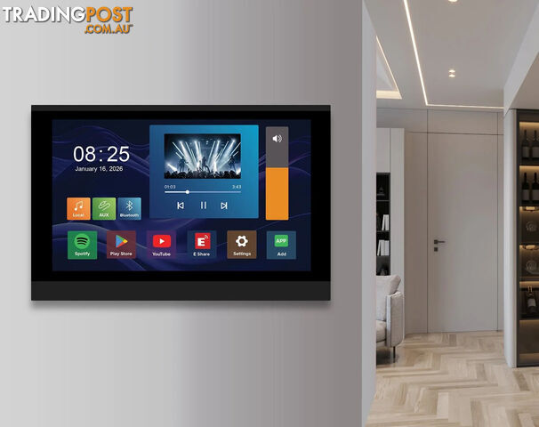Weconic 7" Touchscreen Wall Amplifier with WiFi Bluetooth