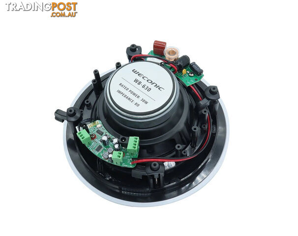 Weconic 6.5" Twin Rimless Bluetooth Ceiling Speaker System - photo 5 of 8