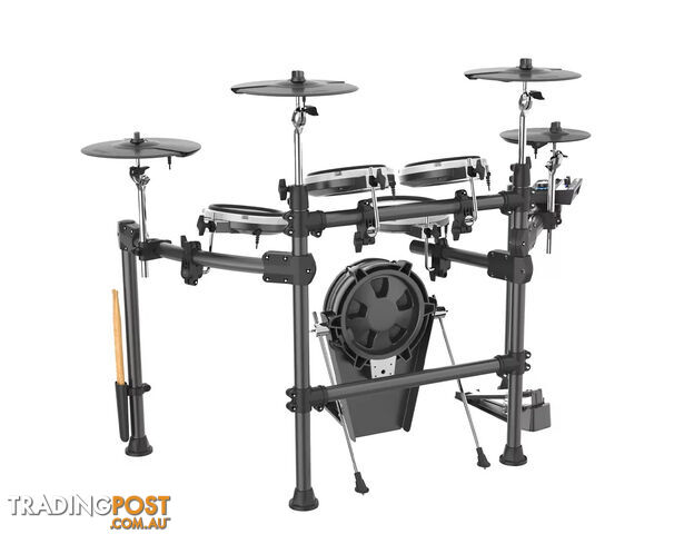 Aroma 5 Piece Premium Electronic Drum Kit Amplifier Headphones Package - photo 2 of 10