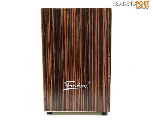 Freedom Cajon Box Drum with Snare Wire – Natural Finish & Padded Case - photo 2 of 5
