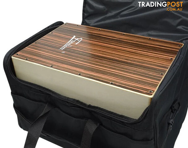 Freedom Cajon Box Drum with Snare Wire – Natural Finish & Padded Case - photo 4 of 5