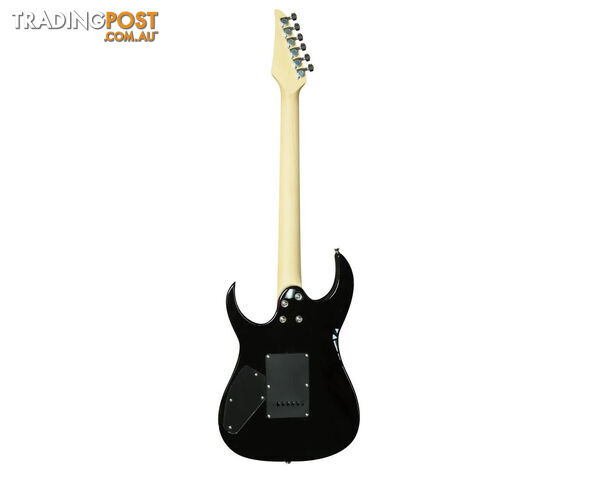 Minsine 6 String Electric Guitar Black 3m Cable Tremolo Arm MS-170-BLK - photo 2 of 3