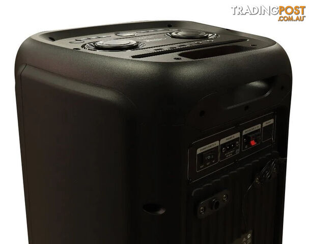 Bluetooth Karaoke Machine Wireless UHF Microphones Party Speaker - photo 5 of 8