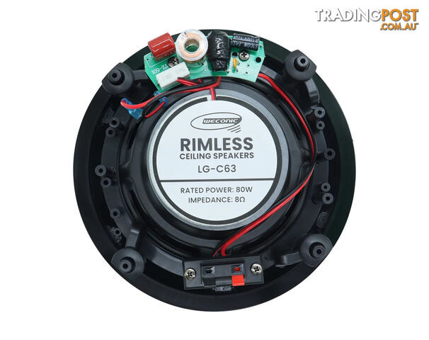 Weconic 6.5" Rimless Ceiling Speakers 160W 8ohm Pair - photo 5 of 7