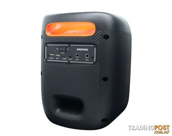 DAEWOO Bluetooth Powerbox 400 Party Speaker Wired Microphone - photo 3 of 5