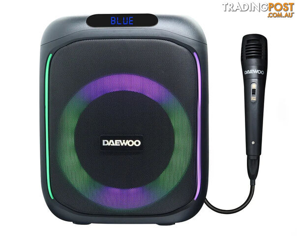 DAEWOO Bluetooth Powerbox 400 Party Speaker Wired Microphone