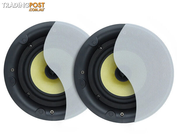 Weconic 8" Rimless Ceiling Speakers 200W 8ohm Commercial Pair