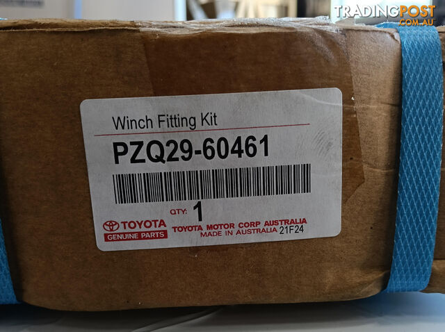 Toyota winch fitting kit