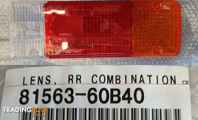 Toyota Land Cruiser (LH) rear combination lamp lens