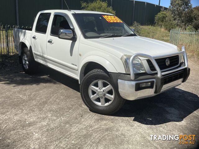 2005 HOLDEN RODEO LT CREW CAB 4X2 RA UTILITY