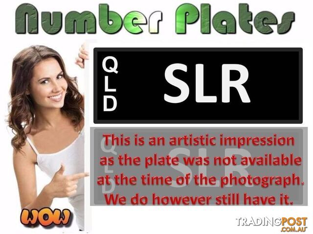 NUMBER PLATES SLR - photo 2 of 2