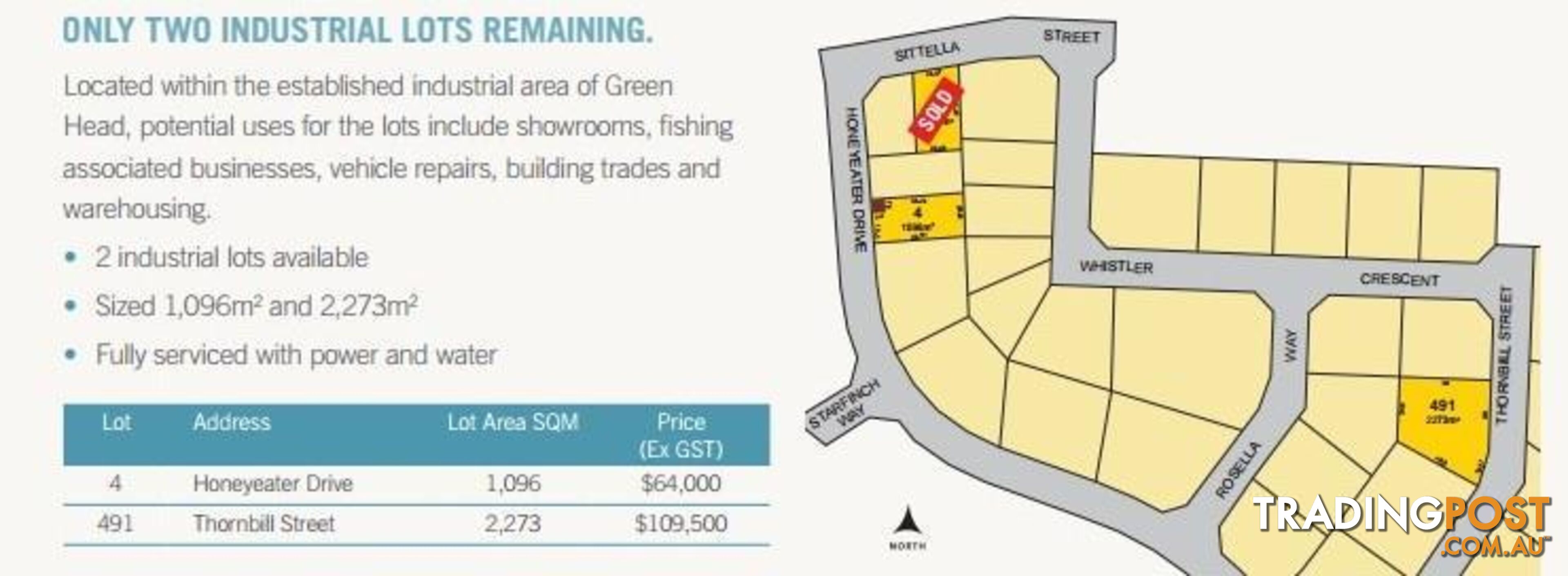 Lot 491 Thornbill Street Green Head WA 6514