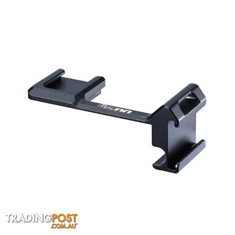 R032 Dual Cold Shoe Mount Bracket Extend Holder Support for Microphone LED Video Light for A6 - 00777178631519 - KSN-CYY0911