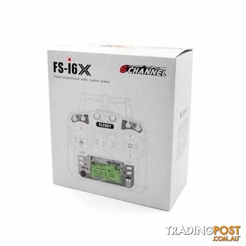 Flysky FS-i6X FS I6X 2.4G RC Transmitter Controller - DRX-32141285949476