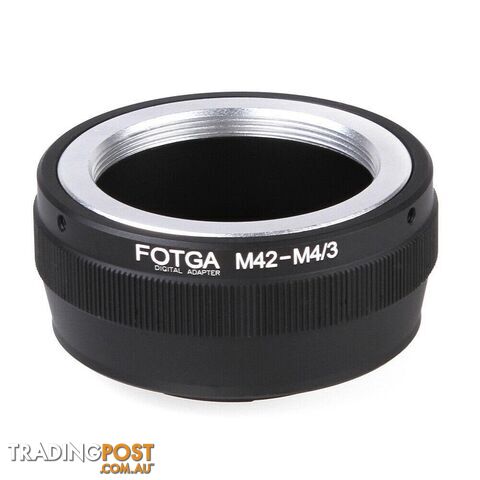 Fotga Adapter Ring for M42 Lens to Micro 4/3 Mount Camera Olympus Panasonic DSLR Camera - ZOE-D1454