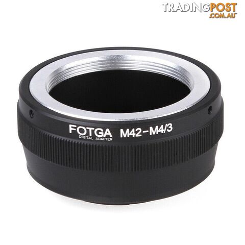 Fotga Adapter Ring for M42 Lens to Micro 4/3 Mount Camera Olympus Panasonic DSLR Camera - ZOE-D1454