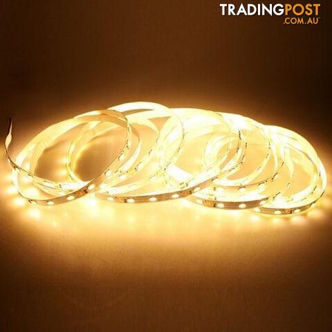 YWXLight 5m 36W 3528SMD 300-LED Light Strip DC12V- Warm White - MRT-KS06702